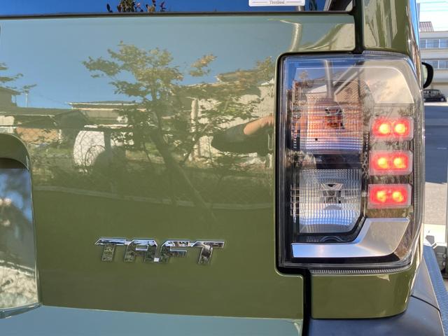 タフトG15インチアルミホイール オートレベリング機能付フルLEDヘッドランプ LEDフォグランプ 本革巻ステアリングホイール 本革巻インパネセンターシフト TFTカラーマルチインフォメーションディスプレイ(静岡県)の中古車