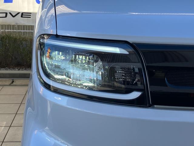 タントX14インチフルホイールキャップ フルLEDヘッドランプ オート格納式カラードドアミラー 左側パワースライドドア TFTカラーマルチインフォメーションディスプレイ フルファブリックシート(静岡県)の中古車