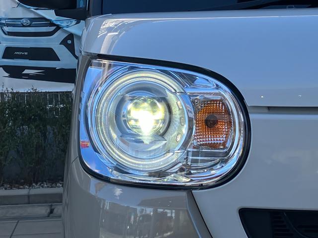 ムーヴキャンバスＧメイクアップＶＳ　ＳＡIII１４インチフルホイールキャップ　ＬＥＤヘッドランプ　キーフリーシステム　両側パワースライドドア　オートエアコン（プッシュ式）　オートライト　置きラクボックス（静岡県）の中古車