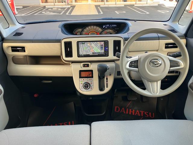 ムーヴキャンバスＧメイクアップＶＳ　ＳＡIII１４インチフルホイールキャップ　ＬＥＤヘッドランプ　キーフリーシステム　両側パワースライドドア　オートエアコン（プッシュ式）　オートライト　置きラクボックス（静岡県）の中古車