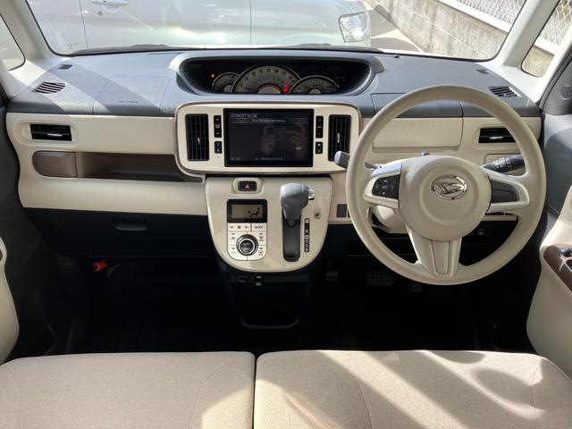 ムーヴキャンバスＧメイクアップリミテッド　ＳＡIII１４インチフルホイールキャップ　ＬＥＤヘッドランプ　キーフリーシステム　両側パワースライドドア　オートエアコン（プッシュ式）　オートライト　置きラクボックス（静岡県）の中古車