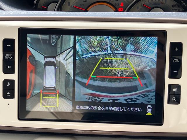 ムーヴキャンバスＧメイクアップリミテッド　ＳＡIII１４インチフルホイールキャップ　ＬＥＤヘッドランプ　キーフリーシステム　両側パワースライドドア　オートエアコン（プッシュ式）　オートライト　置きラクボックス（静岡県）の中古車