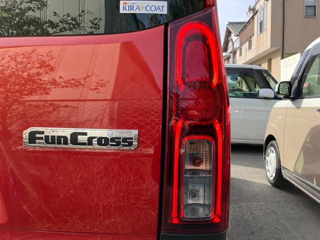 タントファンクロス14インチアルミホイール 大型エアロバンパー フルLEDヘッドランプ オート格納式カラードドアミラー 両側パワースライドドア キーフリーシステム プッシュボタンスタート(静岡県)の中古車