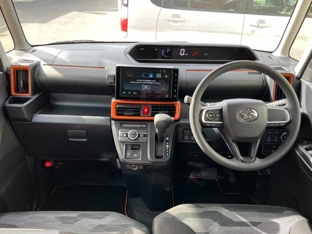 タントファンクロス14インチアルミホイール 大型エアロバンパー フルLEDヘッドランプ オート格納式カラードドアミラー 両側パワースライドドア キーフリーシステム プッシュボタンスタート(静岡県)の中古車