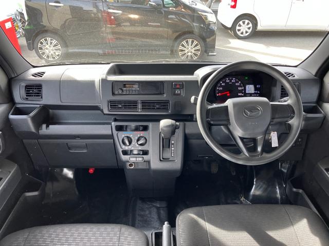 ハイゼットカーゴＤＸＣＶＴ　撥水フルファブリックシート表皮　オーバーヘッドシェルフ　アッパートレイ　キーレスエントリー　ユースフルナット（３１ヶ所）（静岡県）の中古車