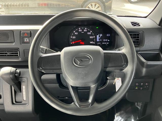 ハイゼットカーゴＤＸＣＶＴ　撥水フルファブリックシート表皮　オーバーヘッドシェルフ　アッパートレイ　キーレスエントリー　ユースフルナット（３１ヶ所）（静岡県）の中古車