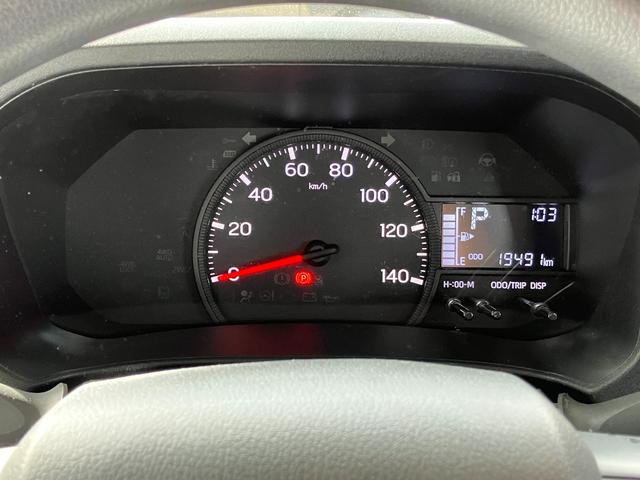 ハイゼットカーゴＤＸＣＶＴ　撥水フルファブリックシート表皮　オーバーヘッドシェルフ　アッパートレイ　キーレスエントリー　ユースフルナット（３１ヶ所）（静岡県）の中古車