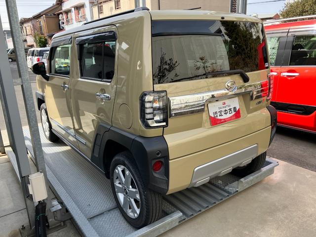 タフトＧターボ　クロムベンチャー１５インチアルミホイール（シルバー塗装）　オートレベリング機能付フルＬＥＤヘッドランプ　ＬＥＤフォグランプ　本革巻ステアリングホイール　本革巻インパネセンターシフト（静岡県）の中古車