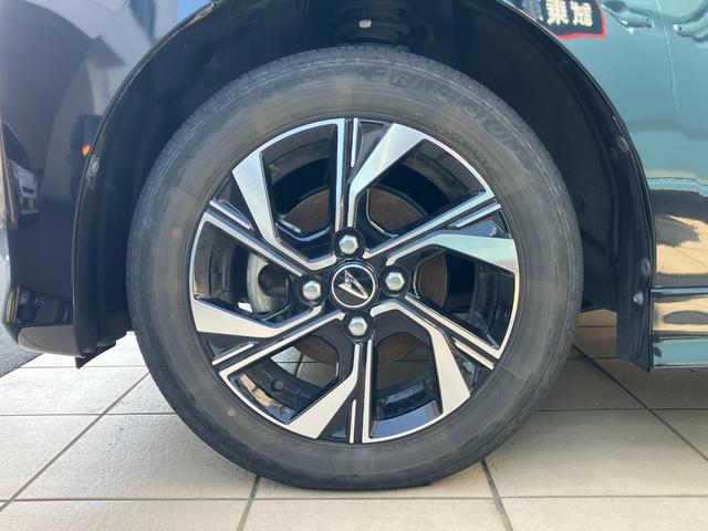 タントカスタムX14インチアルミホイール 大型エアロバンパー フルLEDヘッドランプ オート格納式カラードドアミラー 両側パワースライドドア キーフリーシステム プッシュボタンスタート(静岡県)の中古車