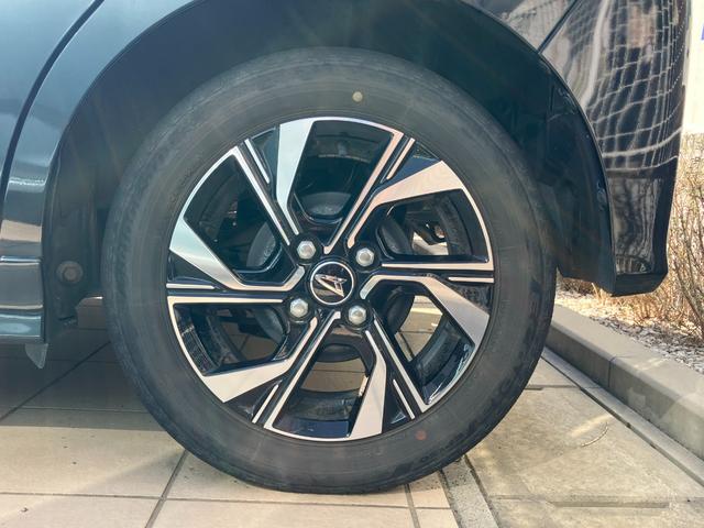 タントカスタムX14インチアルミホイール 大型エアロバンパー フルLEDヘッドランプ オート格納式カラードドアミラー 両側パワースライドドア キーフリーシステム プッシュボタンスタート(静岡県)の中古車