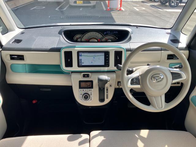 ムーヴキャンバスGメイクアップVS SAIII14インチフルホイールキャップ LEDヘッドランプ キーフリーシステム 両側パワースライドドア オートエアコン(プッシュ式) オートライト 置きラクボックス(静岡県)の中古車