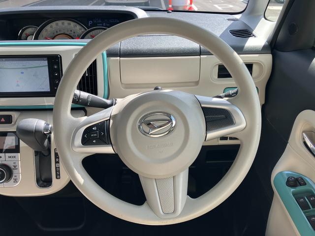 ムーヴキャンバスGメイクアップVS SAIII14インチフルホイールキャップ LEDヘッドランプ キーフリーシステム 両側パワースライドドア オートエアコン(プッシュ式) オートライト 置きラクボックス(静岡県)の中古車