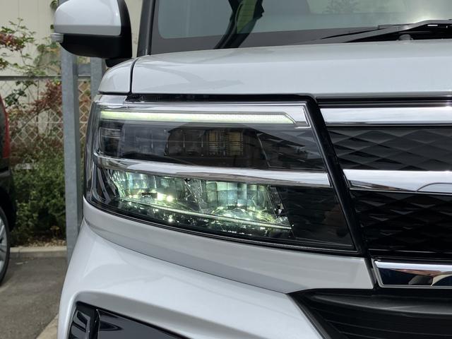 タントカスタムRS15インチアルミホイール キーフリーシステム プッシュボタンスタート オートエアコン(プッシュ式) フルLEDヘッドランプ オート格納式カラードドアミラー 本革巻ステアリングホイール(静岡県)の中古車