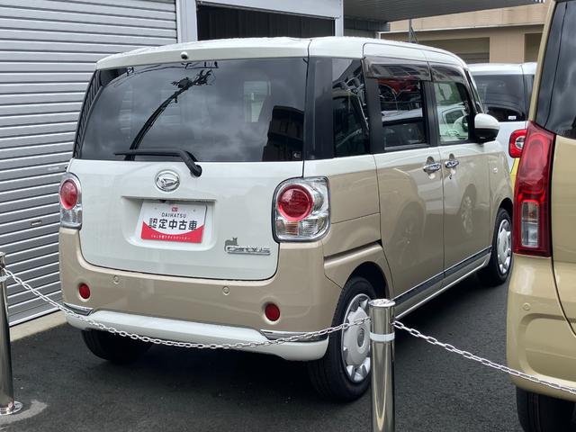 ムーヴキャンバスＧメイクアップＶＳ　ＳＡIII１４インチフルホイールキャップ　ＬＥＤヘッドランプ　キーフリーシステム　両側パワースライドドア　オートエアコン（プッシュ式）　オートライト　置きラクボックス（静岡県）の中古車
