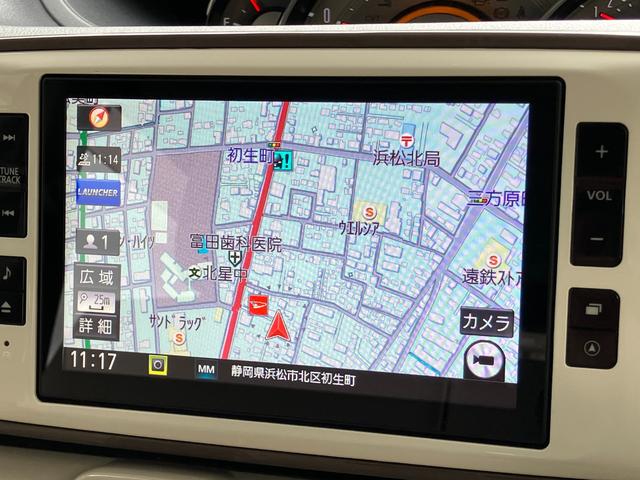 ムーヴキャンバスＧメイクアップＶＳ　ＳＡIII１４インチフルホイールキャップ　ＬＥＤヘッドランプ　キーフリーシステム　両側パワースライドドア　オートエアコン（プッシュ式）　オートライト　置きラクボックス（静岡県）の中古車