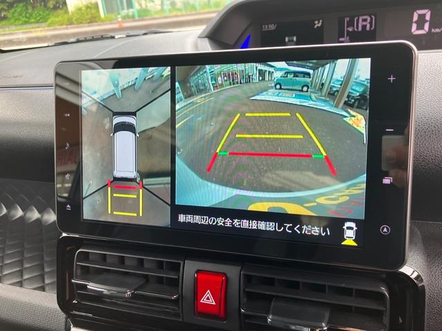 タントカスタムＲＳ１５インチアルミホイール　大型エアロバンパー　フルＬＥＤヘッドランプ　オート格納式カラードドアミラー　本革巻ステアリングホイール（静岡県）の中古車