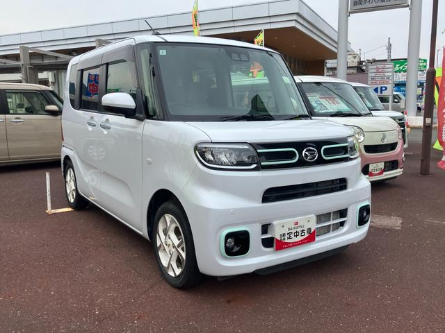 タントＸ１４インチフルホイールキャップ　フルＬＥＤヘッドランプ　オート格納式カラードドアミラー　左側パワースライドドア　ＴＦＴカラーマルチインフォメーションディスプレイ　フルファブリックシート（静岡県）の中古車
