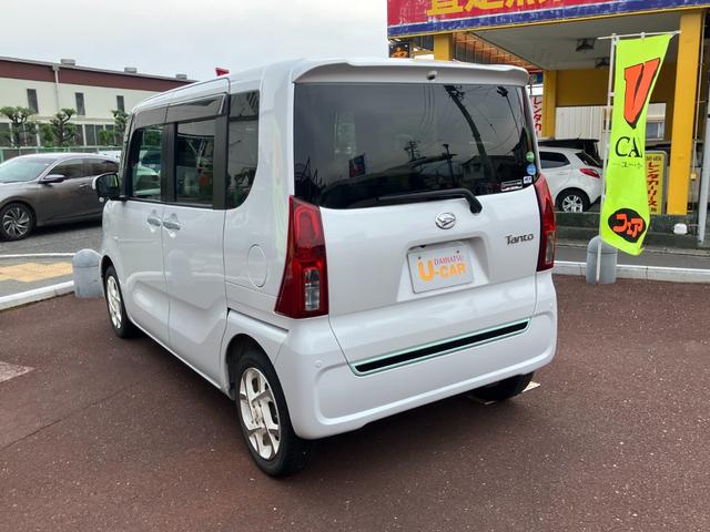 タントＸ１４インチフルホイールキャップ　フルＬＥＤヘッドランプ　オート格納式カラードドアミラー　左側パワースライドドア　ＴＦＴカラーマルチインフォメーションディスプレイ　フルファブリックシート（静岡県）の中古車