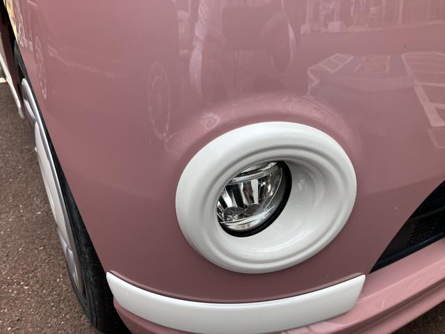 ムーヴキャンバスＸホワイトアクセントリミテッド　ＳＡIII１４インチフルホイールキャップ　キーフリーシステム　両側パワースライドドア　オートエアコン（プッシュ式）　オートライト　プッシュボタンスタート（静岡県）の中古車