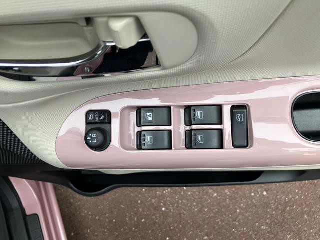 ムーヴキャンバスＸホワイトアクセントリミテッド　ＳＡIII１４インチフルホイールキャップ　キーフリーシステム　両側パワースライドドア　オートエアコン（プッシュ式）　オートライト　プッシュボタンスタート（静岡県）の中古車