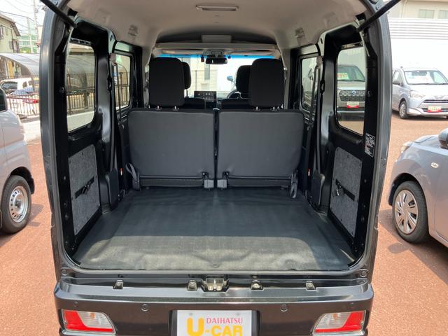 ハイゼットカーゴクルーズＣＶＴ　電動格納式カラードドアミラー　スーパーＵＶＩＲカットガラス（フロントウィンドウ）　１２インチフルホイールキャップ　撥水フルファヴリックシート表皮　大型ＬＥＤ荷室灯　キーフリーシステム（静岡県）の中古車