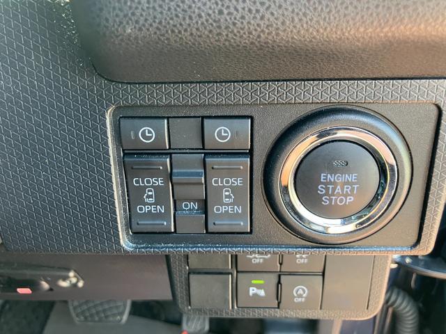 タントカスタムＸ１４インチアルミホイール　大型エアロバンパー　フルＬＥＤヘッドランプ　オート格納式カラードドアミラー　両側パワースライドドア　キーフリーシステム　プッシュボタンスタート（静岡県）の中古車