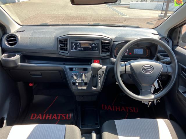 ミライースＬ　ＳＡIII１３インチフルホイールキャップ　マルチリフレクターハロゲンヘッドランプ　可倒式ドアミラー　自発光式デジタルメーターアンバーイルミネーションメーター　マニュアルエアコン（ダイヤル式）　キーレスエントリー（静岡県）の中古車