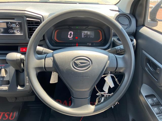 ミライースＬ　ＳＡIII１３インチフルホイールキャップ　マルチリフレクターハロゲンヘッドランプ　可倒式ドアミラー　自発光式デジタルメーターアンバーイルミネーションメーター　マニュアルエアコン（ダイヤル式）　キーレスエントリー（静岡県）の中古車