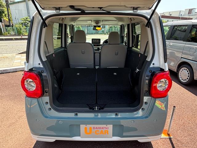 ムーヴキャンバスストライプスＧ１４インチフルホイールキャップ　ＬＥＤヘッドランプ　ＬＥＤフォグランプ　ホっとカップホルダー　両側パワースライドドア　キーフリーシステム　プッシュボタンスタート　ＵＶカットガラス（静岡県）の中古車