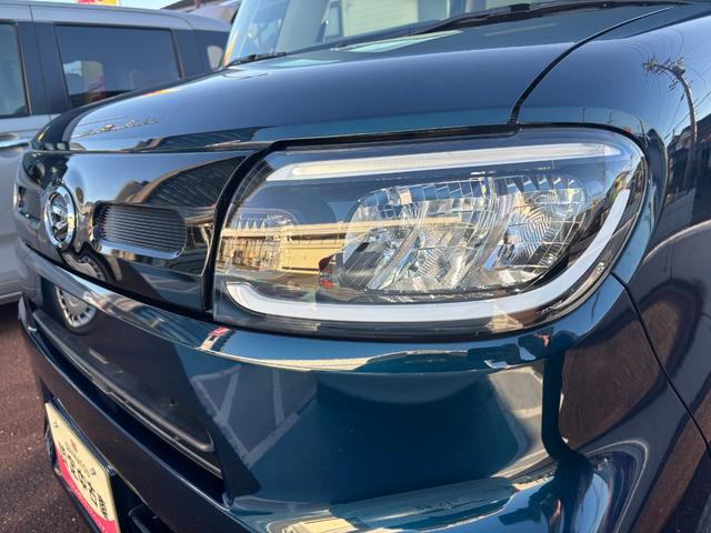 タントＸ１４インチフルホイールキャップ　フルＬＥＤヘッドランプ　オート格納式カラードドアミラー　左側パワースライドドア　ＴＦＴカラーマルチインフォメーションディスプレイ　フルファブリックシート（静岡県）の中古車