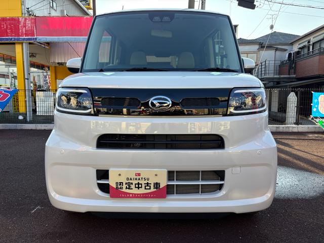 タントスローパーX14インチフルホイールキャップ フルLEDヘッドランプ オート格納式カラードドアミラー 左側パワースライドドア TFTカラーマルチインフォメーションディスプレイ フルファブリックシート(静岡県)の中古車