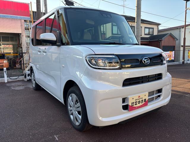 タントスローパーX14インチフルホイールキャップ フルLEDヘッドランプ オート格納式カラードドアミラー 左側パワースライドドア TFTカラーマルチインフォメーションディスプレイ フルファブリックシート(静岡県)の中古車