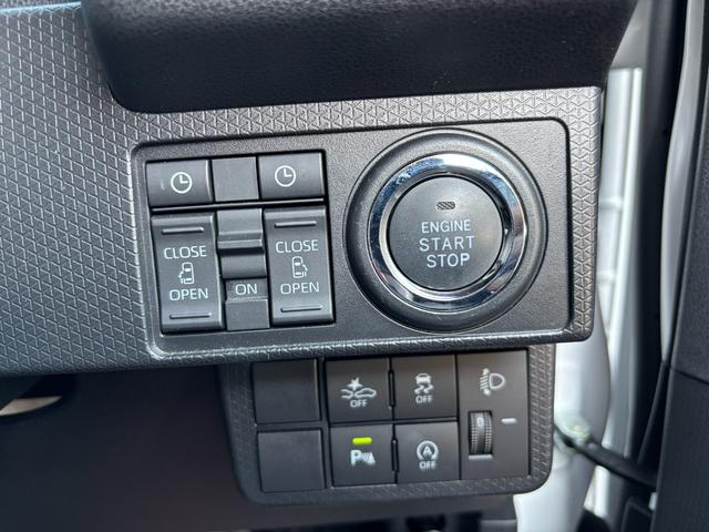 タントスローパーX14インチフルホイールキャップ フルLEDヘッドランプ オート格納式カラードドアミラー 左側パワースライドドア TFTカラーマルチインフォメーションディスプレイ フルファブリックシート(静岡県)の中古車