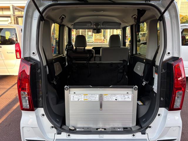 タントスローパーX14インチフルホイールキャップ フルLEDヘッドランプ オート格納式カラードドアミラー 左側パワースライドドア TFTカラーマルチインフォメーションディスプレイ フルファブリックシート(静岡県)の中古車