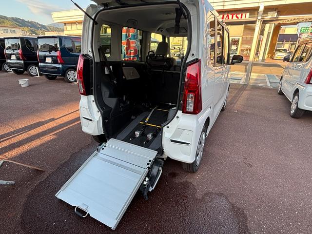 タントスローパーX14インチフルホイールキャップ フルLEDヘッドランプ オート格納式カラードドアミラー 左側パワースライドドア TFTカラーマルチインフォメーションディスプレイ フルファブリックシート(静岡県)の中古車