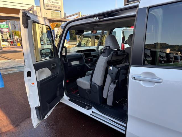 タントスローパーX14インチフルホイールキャップ フルLEDヘッドランプ オート格納式カラードドアミラー 左側パワースライドドア TFTカラーマルチインフォメーションディスプレイ フルファブリックシート(静岡県)の中古車