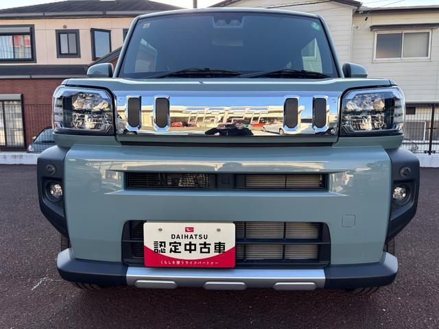 タフトG クロムベンチャーメッキドアアウターハンドル 15インチアルミホイール オートレベリング機能付フルLEDヘッドランプ LEDフォグランプ 本革巻ステアリングホイール 本革巻インパネセンターシフト(静岡県)の中古車