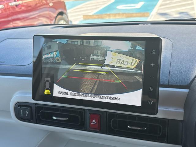 ムーヴキャンバスストライプスG14インチフルホイールキャップ LEDヘッドランプ LEDフォグランプ ホっとカップホルダー 両側パワースライドドア キーフリーシステム プッシュボタンスタート UVカットガラス(静岡県)の中古車