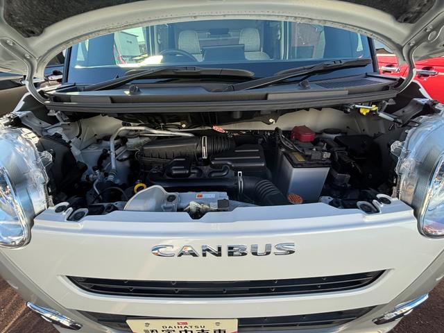 ムーヴキャンバスストライプスG14インチフルホイールキャップ LEDヘッドランプ LEDフォグランプ ホっとカップホルダー 両側パワースライドドア キーフリーシステム プッシュボタンスタート UVカットガラス(静岡県)の中古車