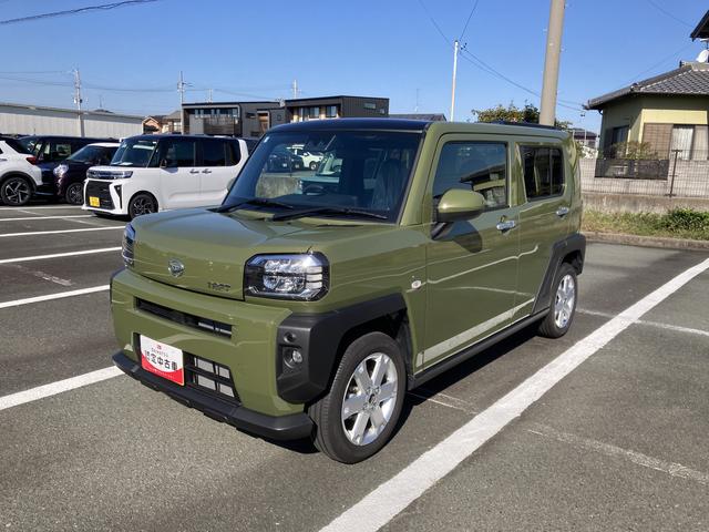 タフトＧ　ナビ付ナビ　１５インチアルミホイール　オートレベリング機能付フルＬＥＤヘッドランプ　ＬＥＤフォグランプ　本革巻ステアリングホイール　本革巻インパネセンターシフト（静岡県）の中古車