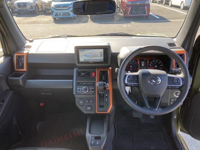 タフトＧ　ナビ付ナビ　１５インチアルミホイール　オートレベリング機能付フルＬＥＤヘッドランプ　ＬＥＤフォグランプ　本革巻ステアリングホイール　本革巻インパネセンターシフト（静岡県）の中古車