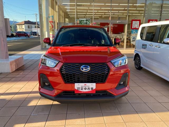 ロッキープレミアムG HEV17インチアルミホイール UVIRカット遮音ガラス フルLEDヘッドランプ キーフリーシステム 革巻きステアリングホイール 本革シフトノブ アクティブマルチインフォメーションメーター(静岡県)の中古車