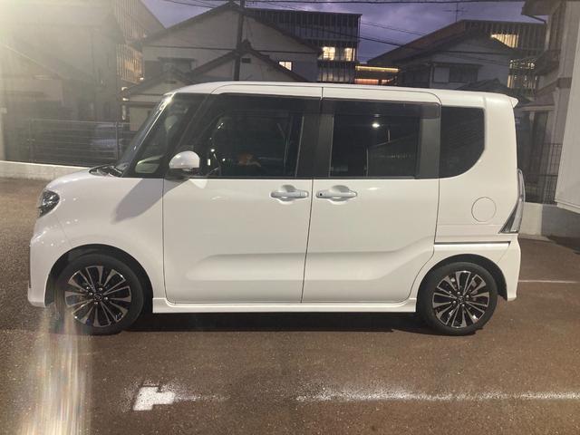 タントカスタムＲＳ１５インチアルミホイール　キーフリーシステム　プッシュボタンスタート　オートエアコン（プッシュ式）　フルＬＥＤヘッドランプ　オート格納式カラードドアミラー　本革巻ステアリングホイール（静岡県）の中古車