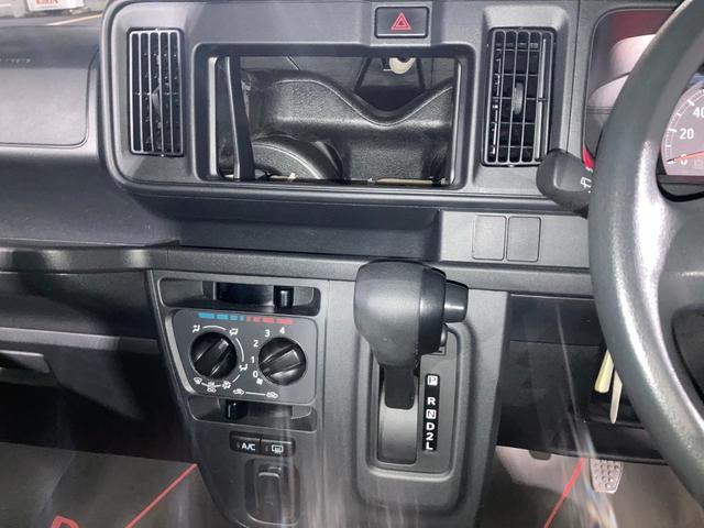 ハイゼットカーゴクルーズＳＡIII４ＡＴ　電動格納式カラードドアミラー　スーパーＵＶＩＲカットガラス（フロントウィンドウ）　１２インチフルホイールキャップ　撥水フルファヴリックシート表皮　大型ＬＥＤ荷室灯　マニュアルエアコン（静岡県）の中古車