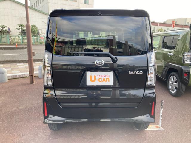 タントカスタムＸ１４インチアルミホイール　大型エアロバンパー　フルＬＥＤヘッドランプ　オート格納式カラードドアミラー　両側パワースライドドア　キーフリーシステム　プッシュボタンスタート（静岡県）の中古車