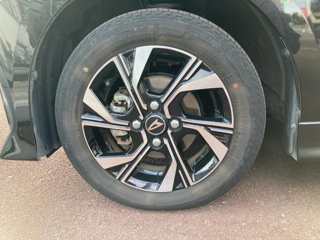 タントカスタムＸ１４インチアルミホイール　大型エアロバンパー　フルＬＥＤヘッドランプ　オート格納式カラードドアミラー　両側パワースライドドア　キーフリーシステム　プッシュボタンスタート（静岡県）の中古車