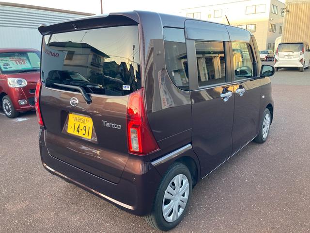 タントＸターボ１４インチフルホイールキャップ　フルＬＥＤヘッドランプ　オート格納式カラードドアミラー　左側パワースライドドア　ＴＦＴカラーマルチインフォメーションディスプレイ　本革巻きステアリングホイール（静岡県）の中古車