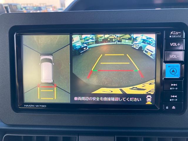 タントＸターボ１４インチフルホイールキャップ　フルＬＥＤヘッドランプ　オート格納式カラードドアミラー　左側パワースライドドア　ＴＦＴカラーマルチインフォメーションディスプレイ　本革巻きステアリングホイール（静岡県）の中古車