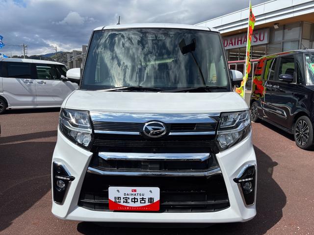 タントカスタムＲＳスタイルセレクション１５インチアルミホイール　大型エアロバンパー　フルＬＥＤヘッドランプ　オート格納式カラードドアミラー　両側パワースライドドア　ＴＦＴカラーマルチインフォメーションディスプレイ　革巻ステアリングホイール（静岡県）の中古車