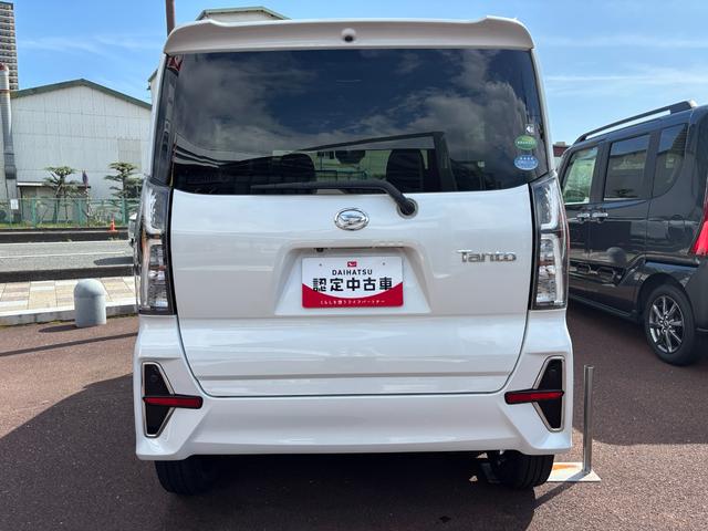 タントカスタムＲＳスタイルセレクション１５インチアルミホイール　大型エアロバンパー　フルＬＥＤヘッドランプ　オート格納式カラードドアミラー　両側パワースライドドア　ＴＦＴカラーマルチインフォメーションディスプレイ　革巻ステアリングホイール（静岡県）の中古車